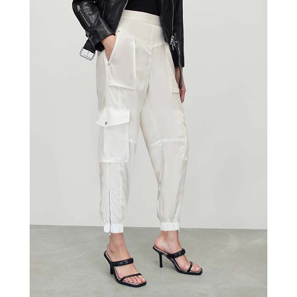 Allsaints Australia Womens Astarte Cargo Pants White AU82-856